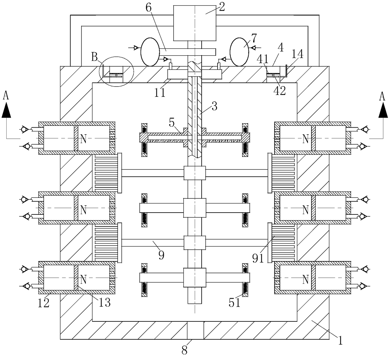 Polyurethane foaming machine