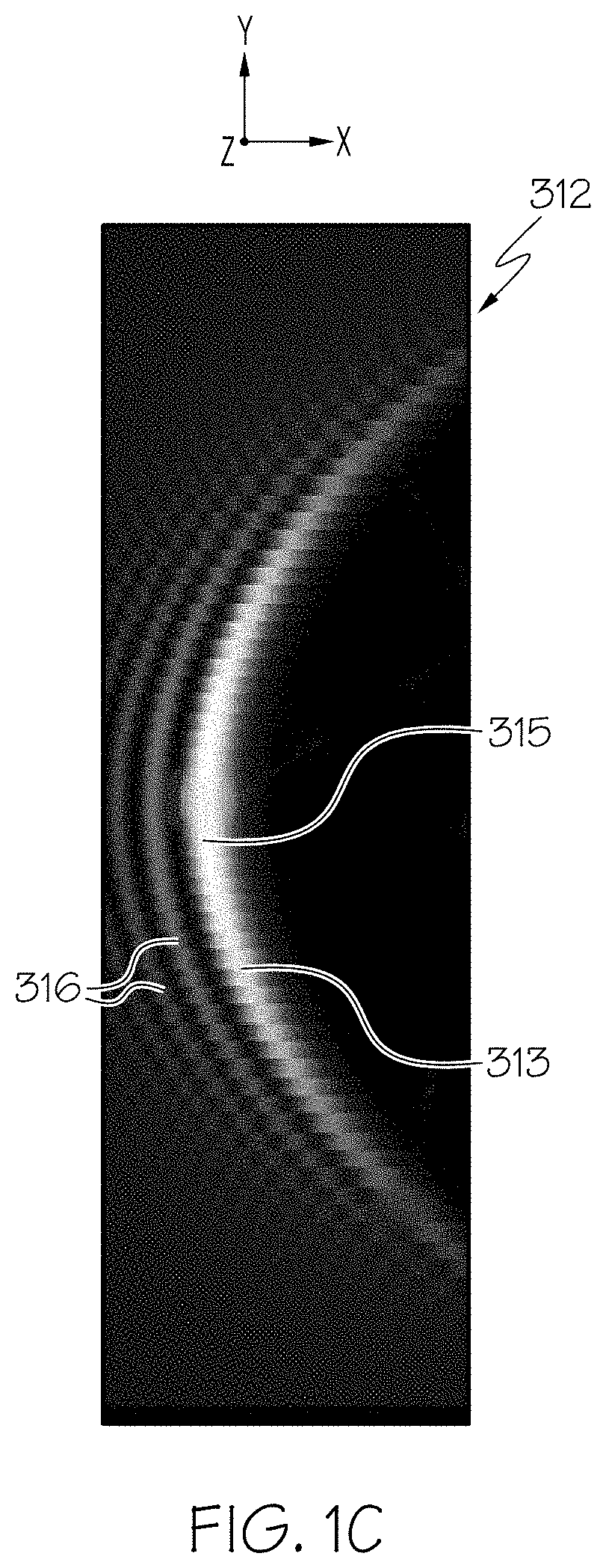 Laser forming non-square edges in transparent workpieces using modified airy beams