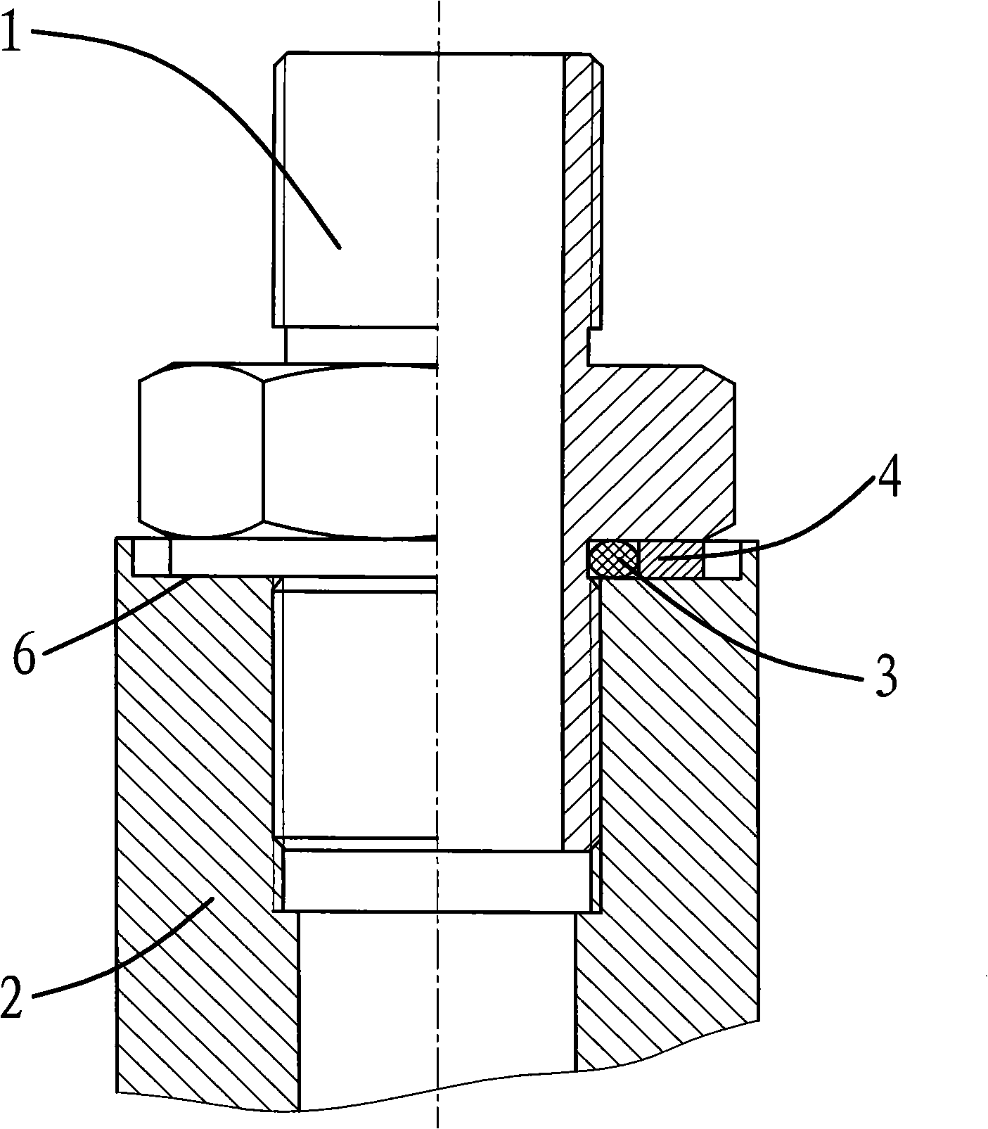 Seal structure of joint for pipe fittings