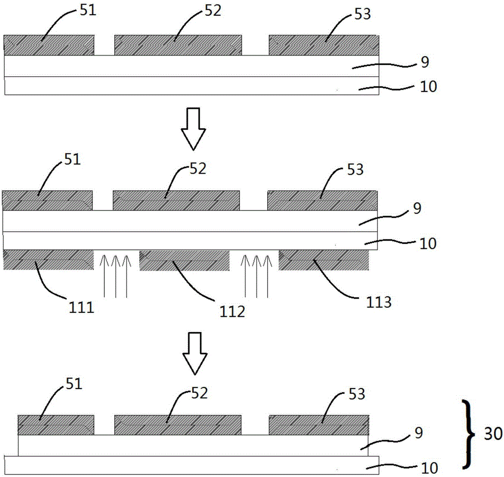 AMOLED display manufacturing method and AMOLED display