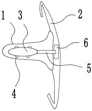 Alarm clock-type vibration earplug