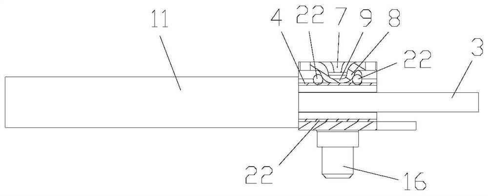 Earth terminal for flexible conductors with metal braid