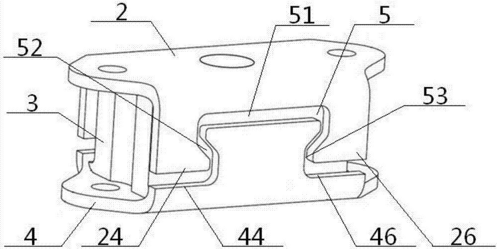 Limiting type suspending cushion assembly