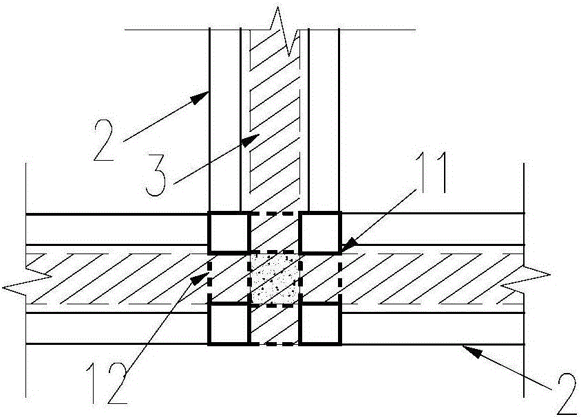 Masonry structure transformation method and underpinning structure for masonry structure transformation