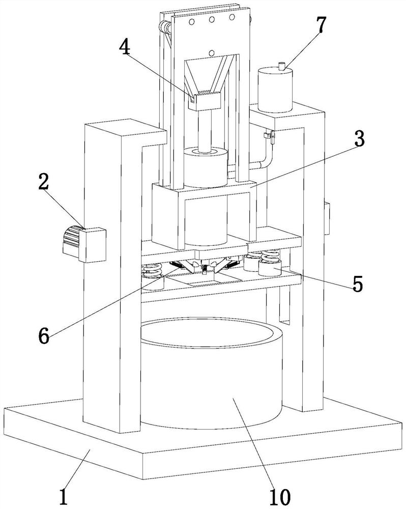 Electrolytic aluminum cell shell breaking device