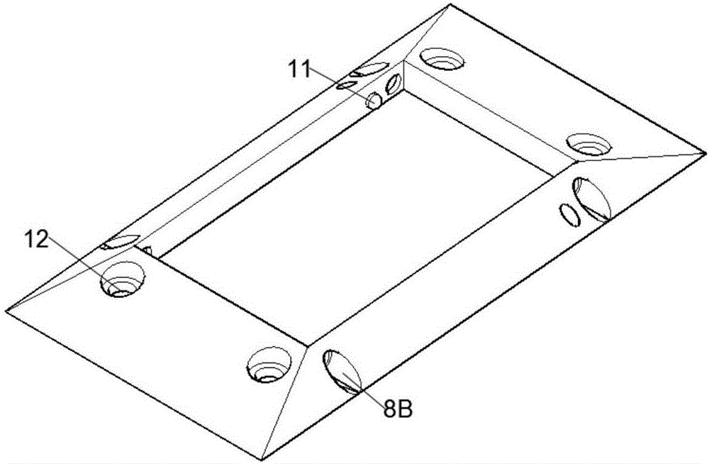 Road facility utilizing piezoelectric power generation based detachable oscillating deceleration warning device