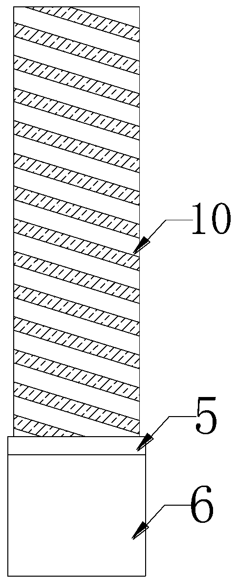 GPS antenna positioning structure