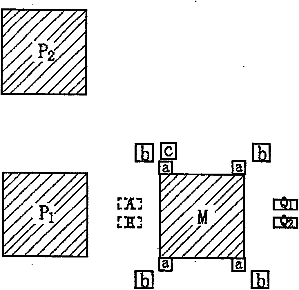 Hollow pattern template vertical circulating system for making decorative board and technological method