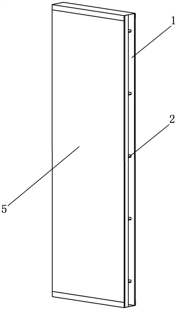 Modular partition wall and assembling method thereof