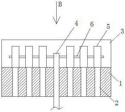 Straw granule flat die forming device