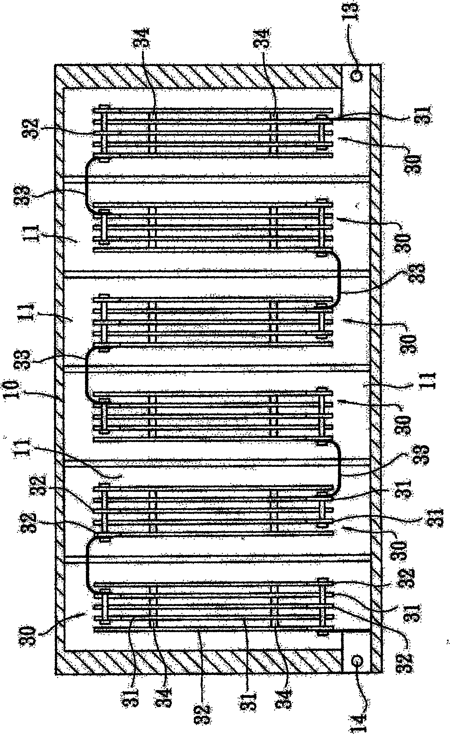 Electrolysis apparatus for preparing oxyhydrogen