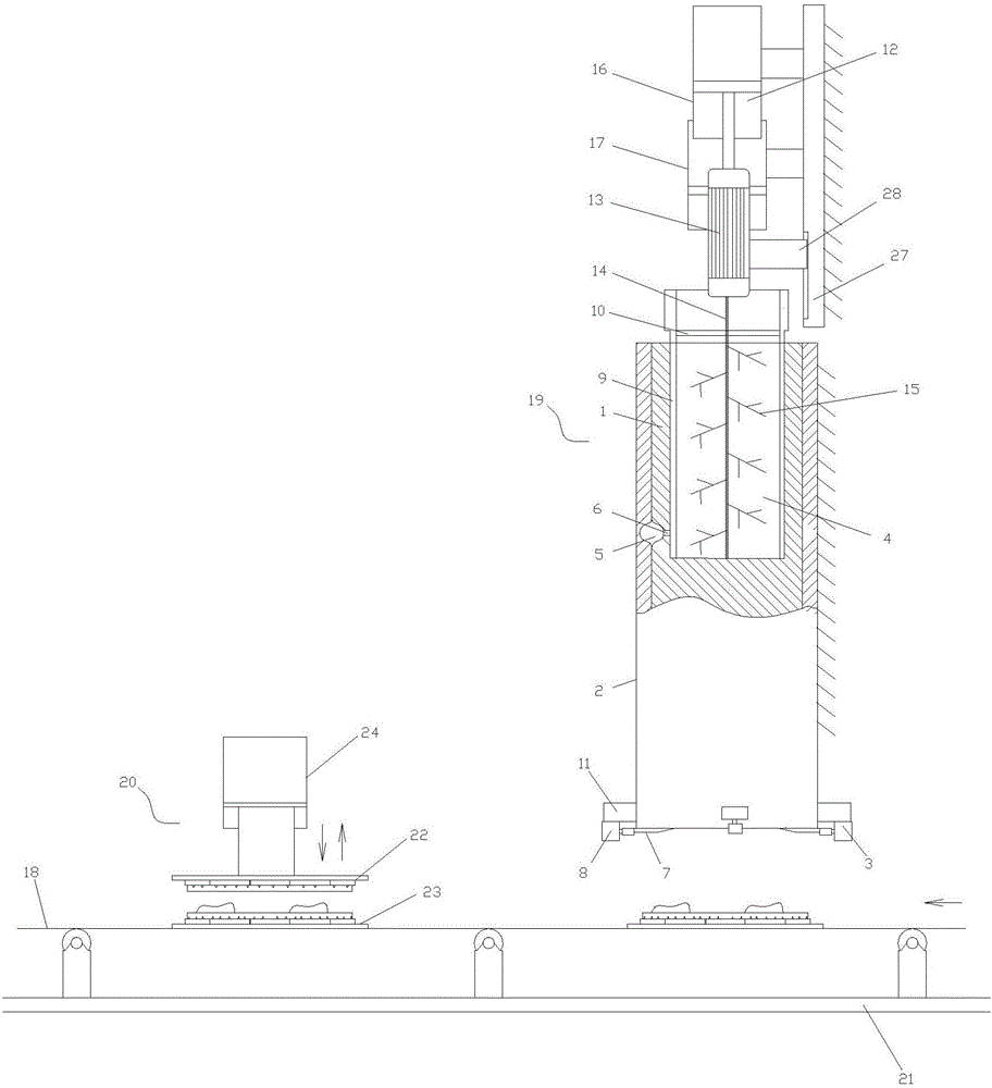 Novel stuffing filling equipment