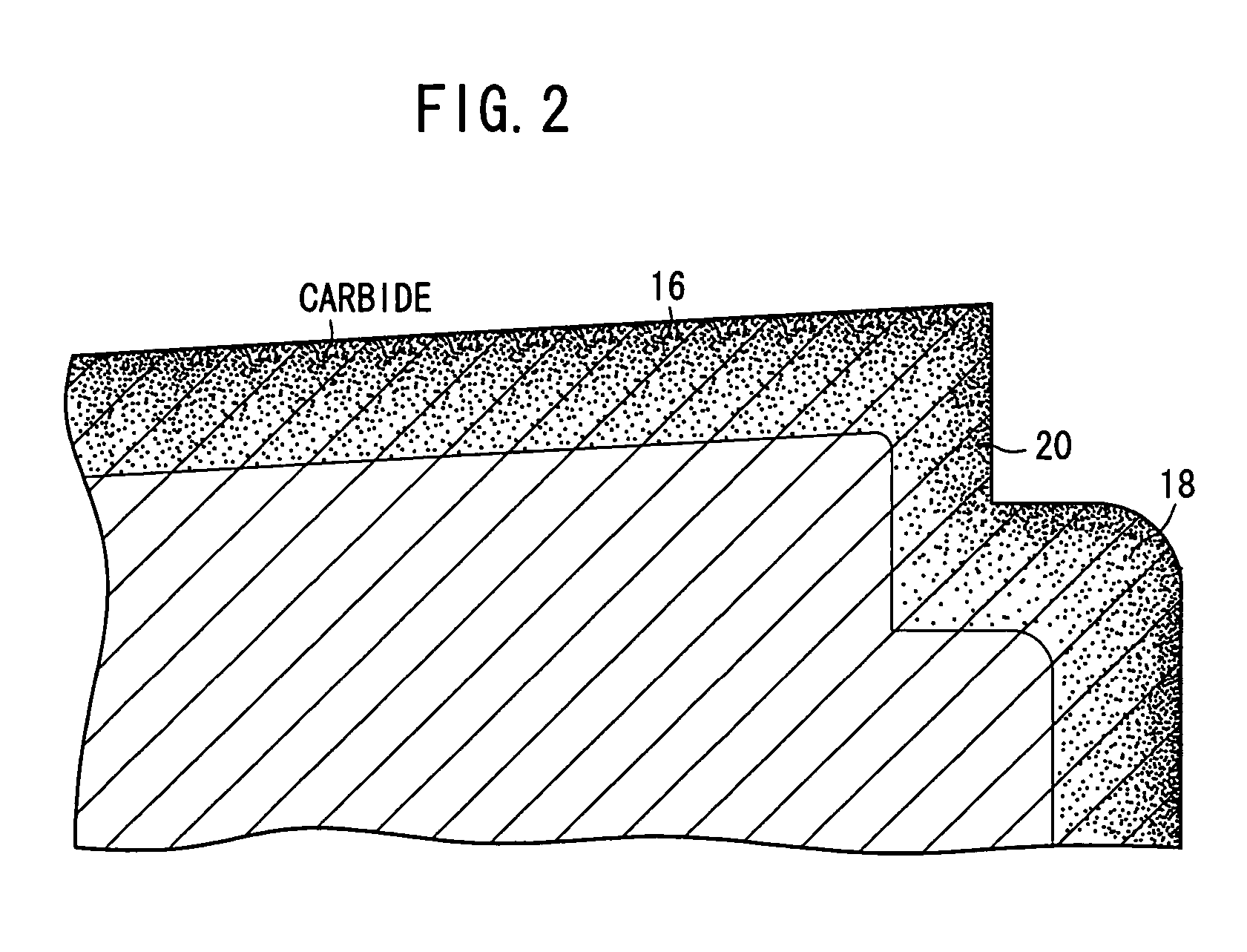 Fe base alloy having layer and method for production thereof