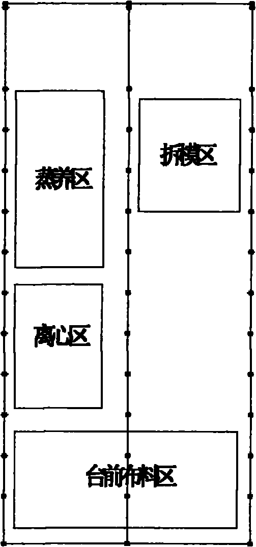 Annular layout for producing tubular piles