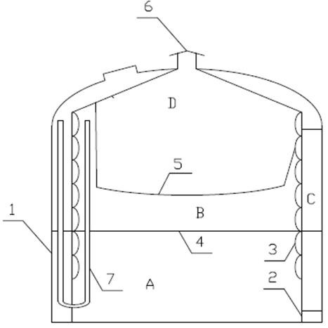 Energy-saving and emission-reducing storage tank