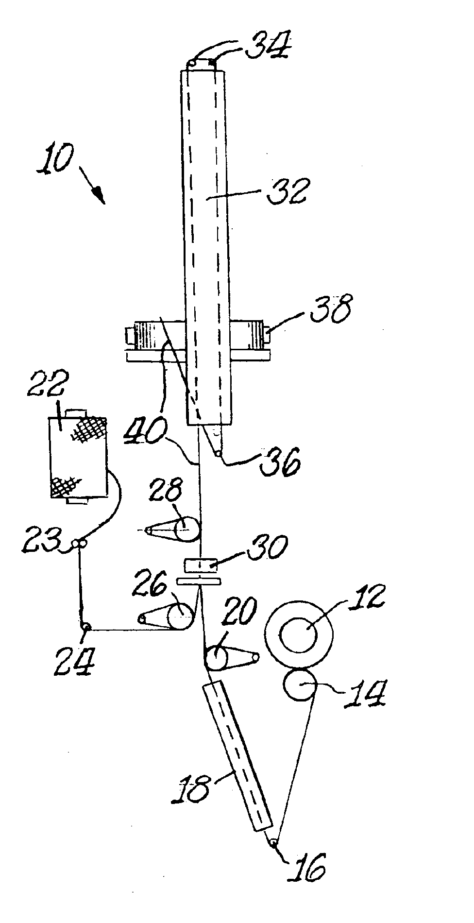 Air-jet method for producing composite elastic yarns