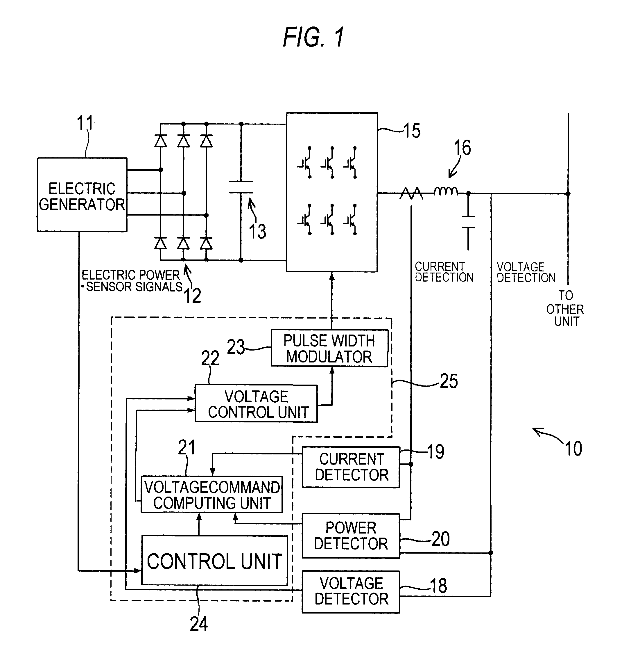 Electric power supply apparatus and method of synchronously operating power converter