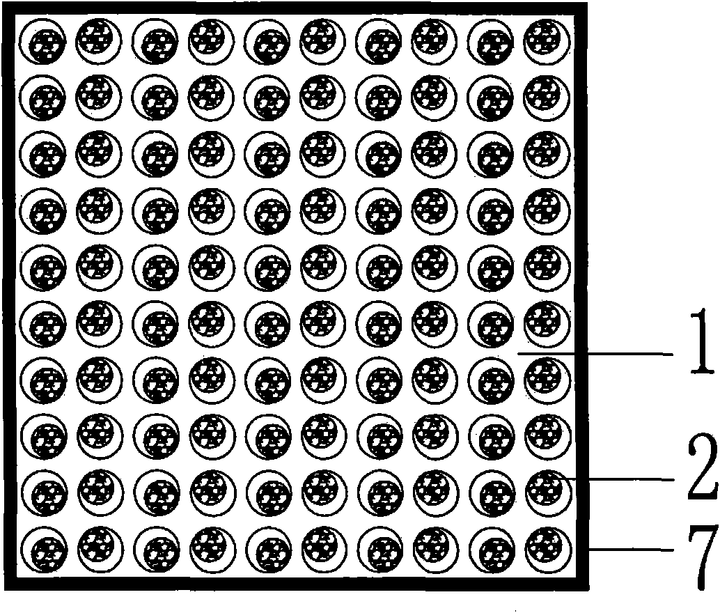 Perforated brick type filling support type reactor used in artificial liver