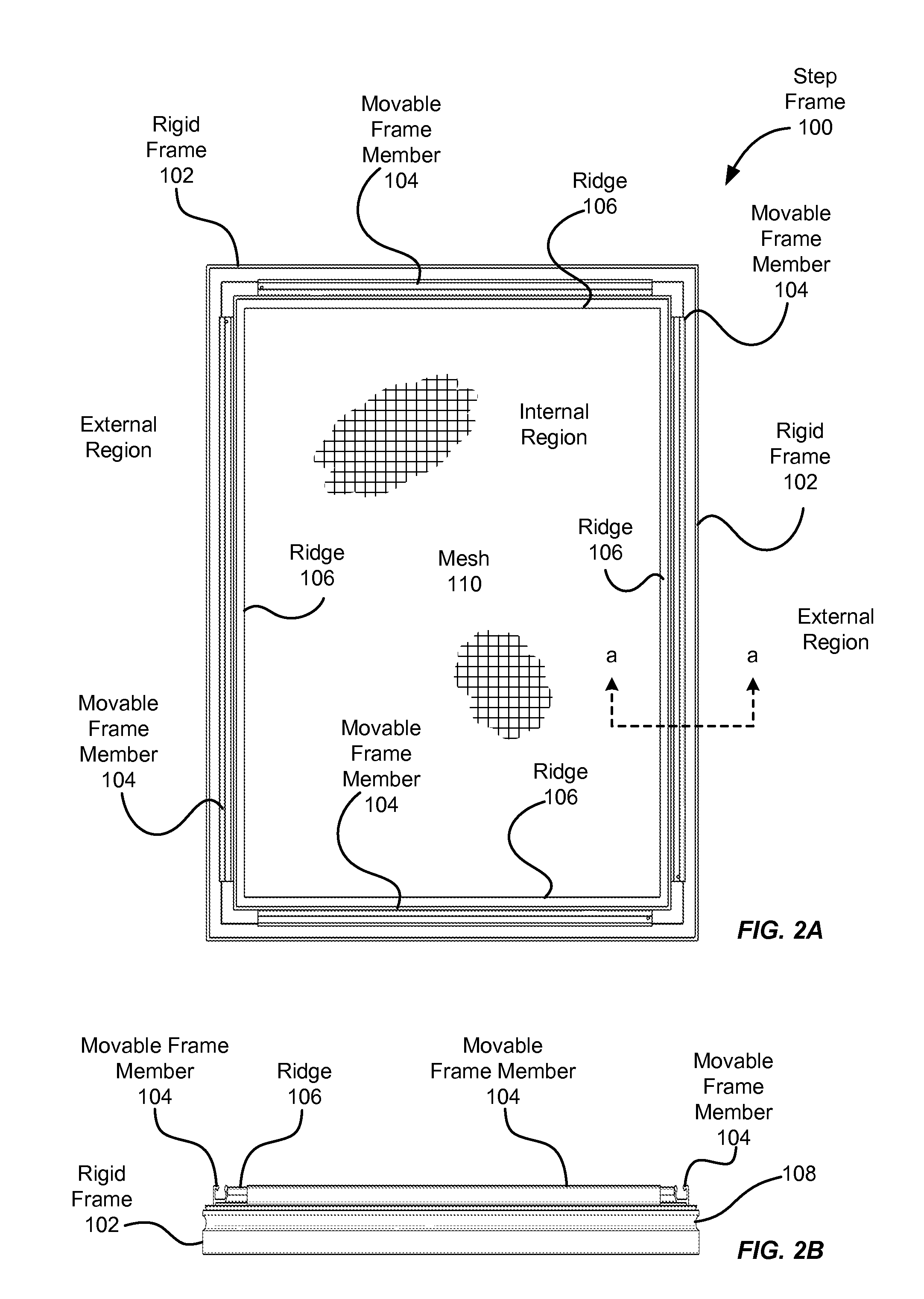 Screen-printing frame