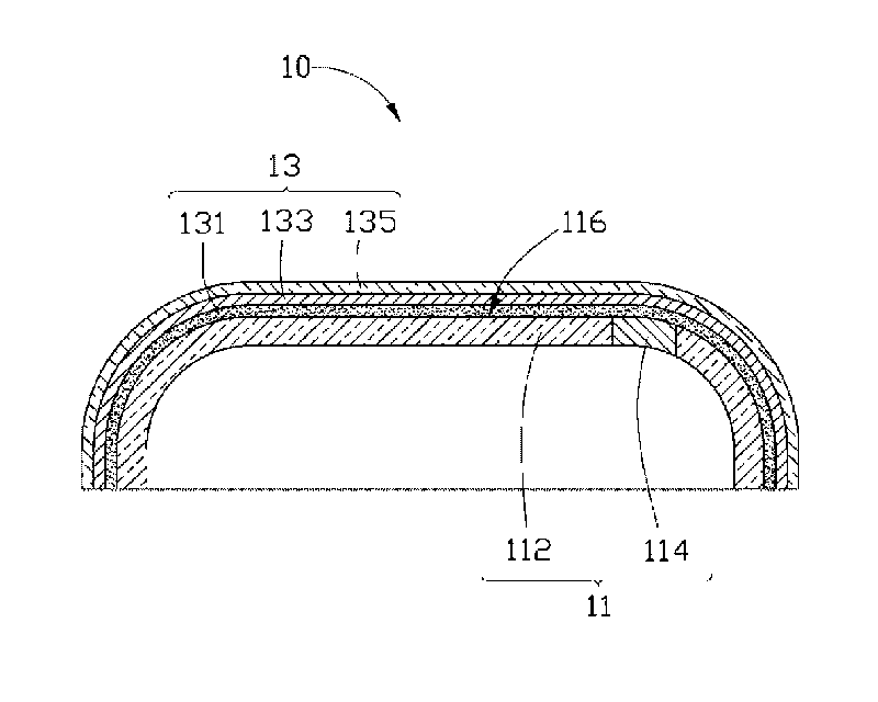 Shell and manufacture method thereof