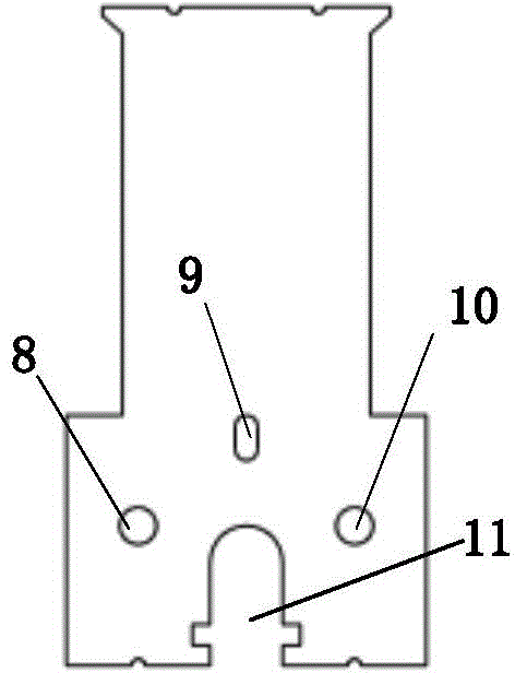 Axial-flux motor core device with water cooling structure