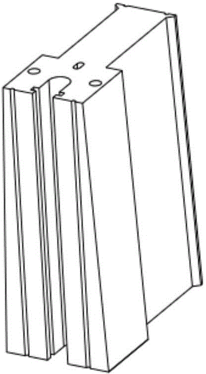 Axial-flux motor core device with water cooling structure