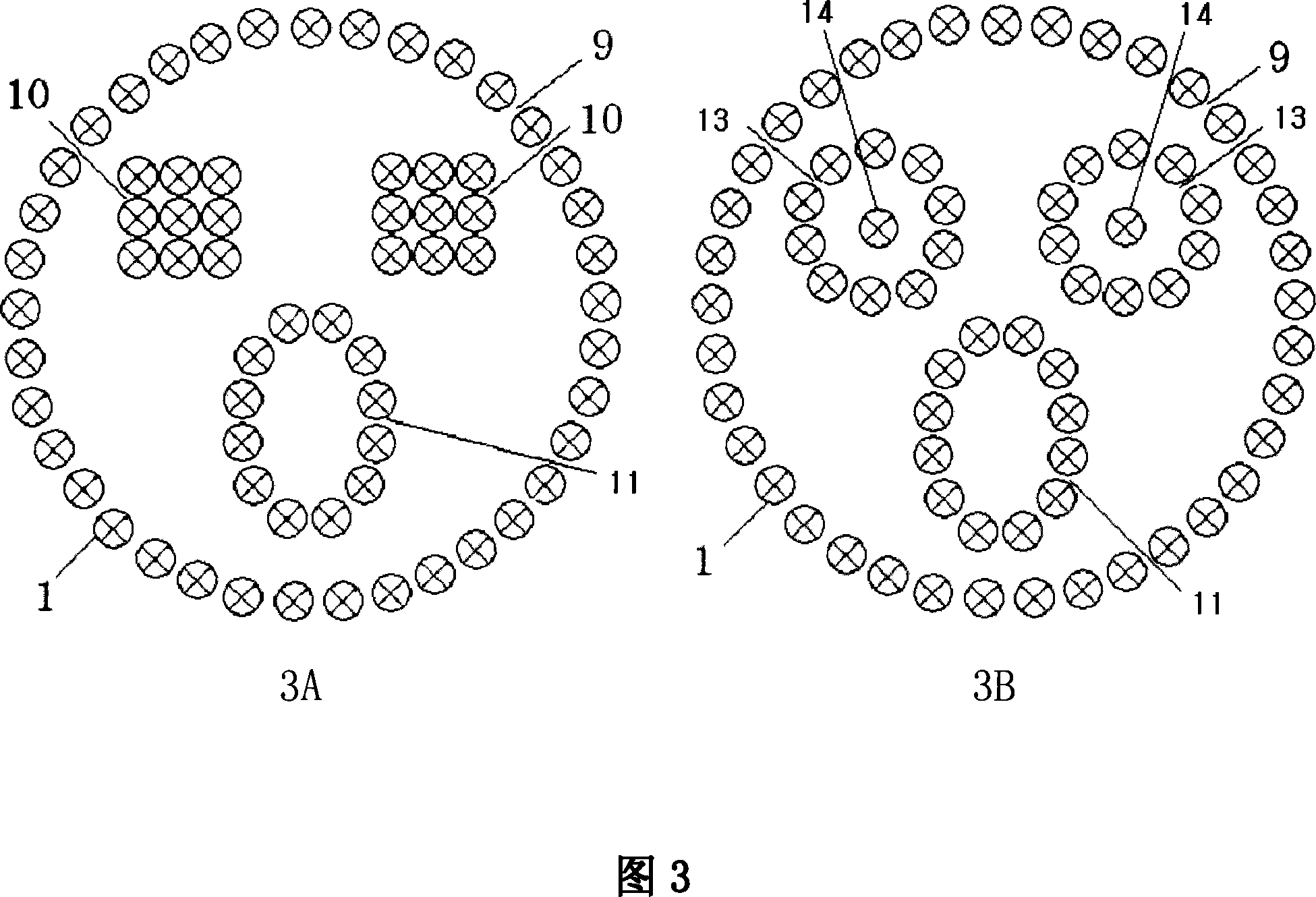 Personate automatic high-position braking lamp