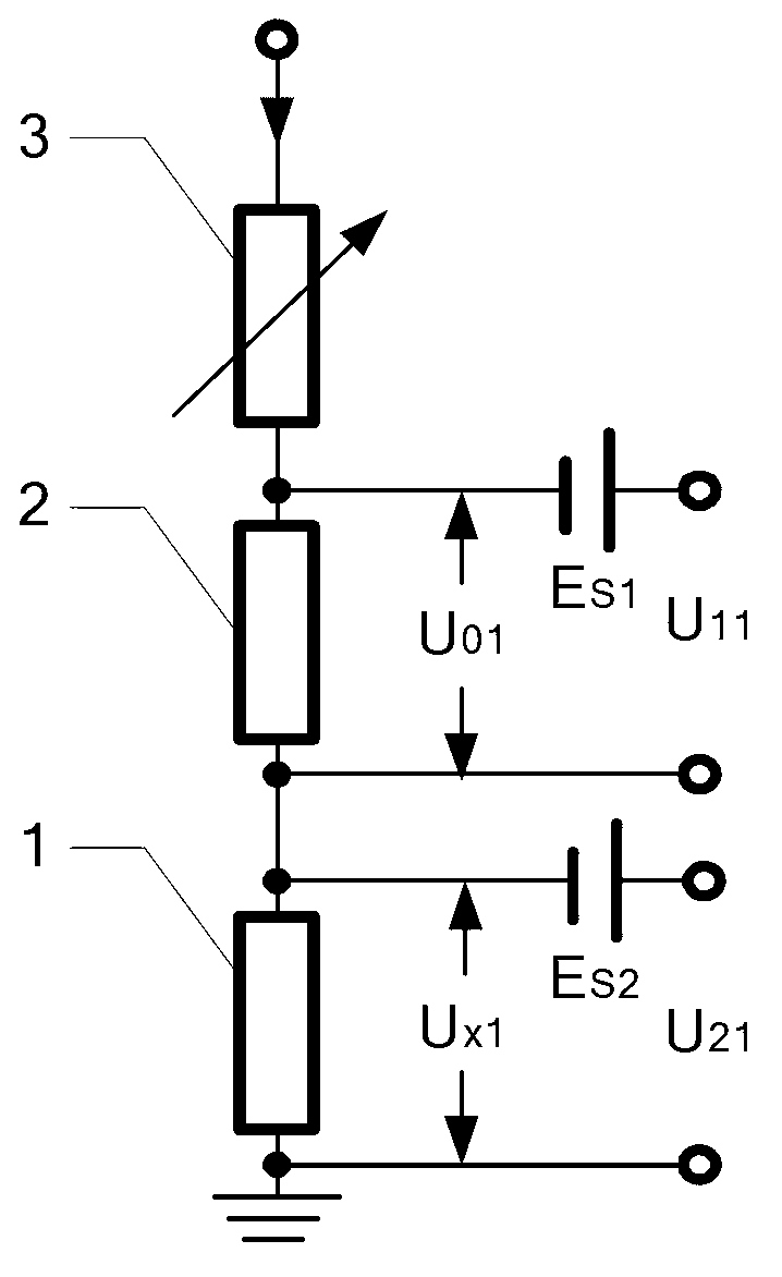 High-precision micro resistor measurement method based on double-current voltage ratio method and measurement system for realizing method