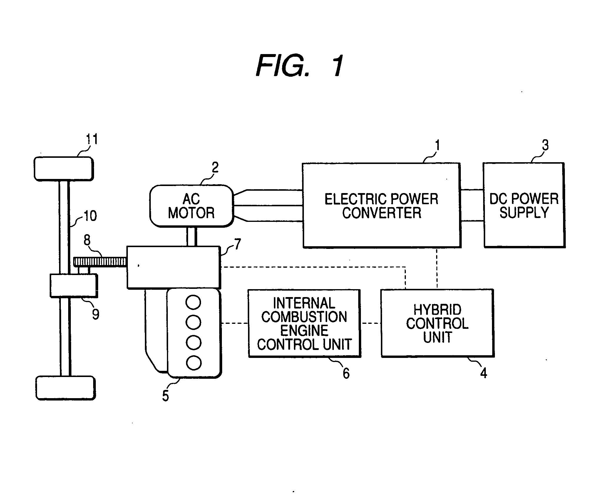 Vehicular power control apparatus