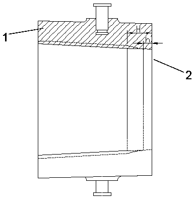 Method for manufacturing bottom shrunk type steel ingot mold