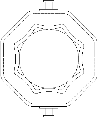 Method for manufacturing bottom shrunk type steel ingot mold