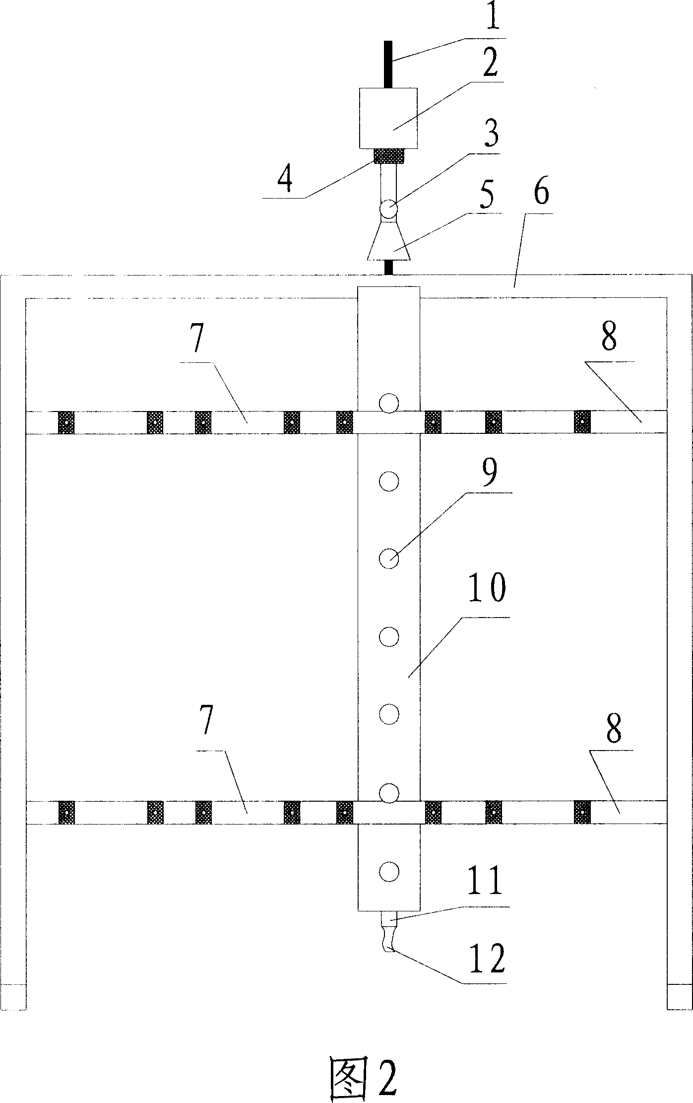 Soil eluviation simulator