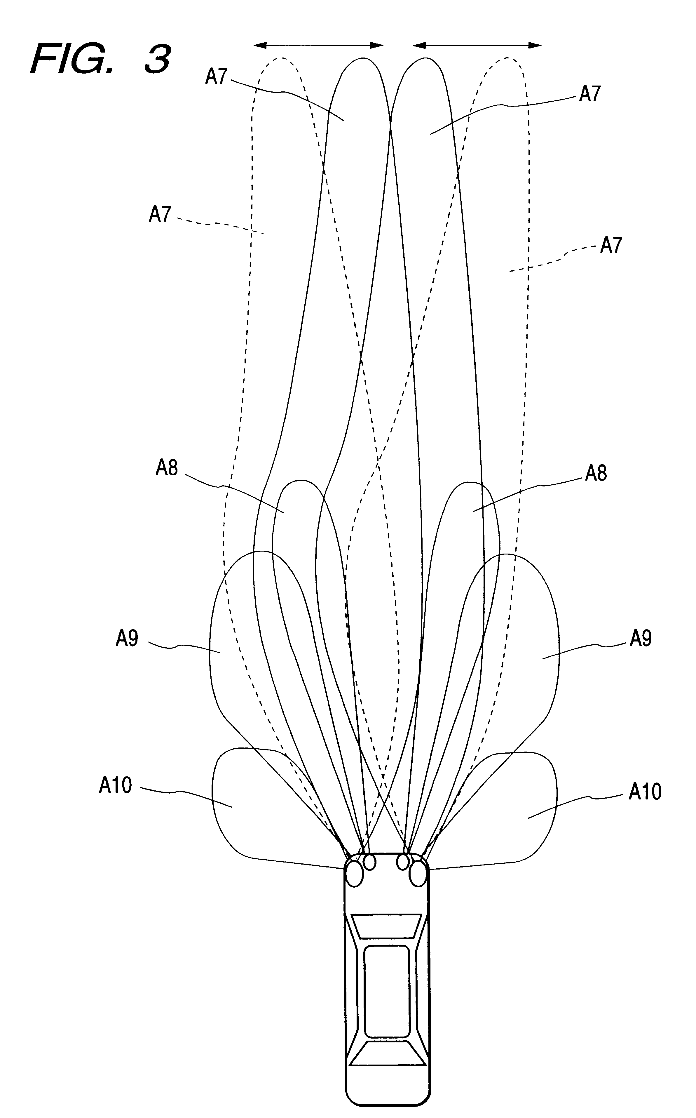 Lighting device for vehicles