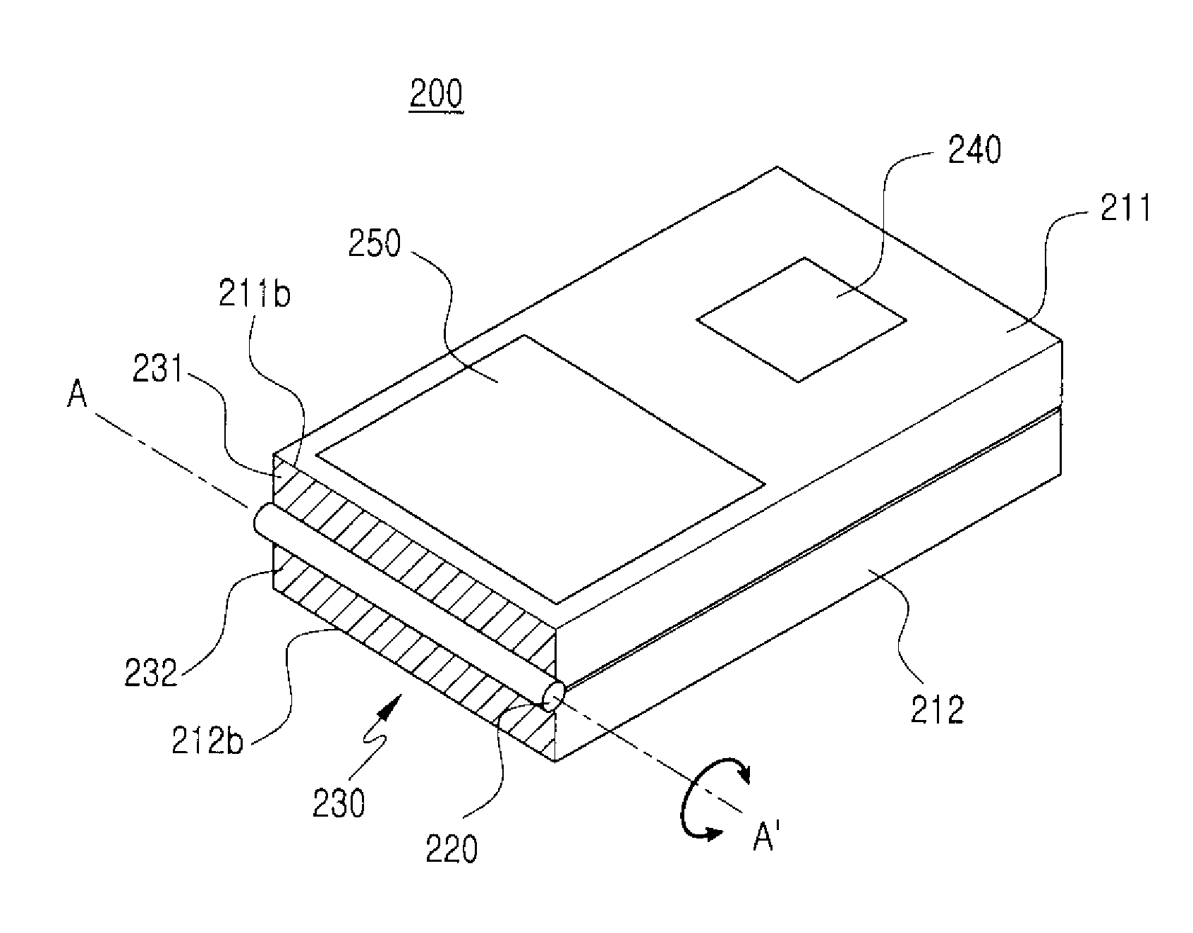 Folder-type portable electrocardiogram monitor