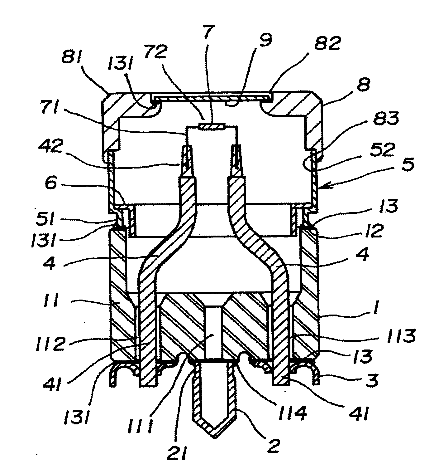 Transmission type x-ray tube and manufacturing method thereof