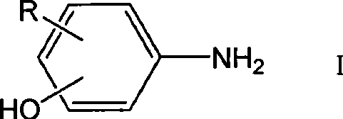 Method for mass preparation of formamide phenol compound