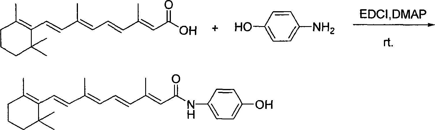 Method for mass preparation of formamide phenol compound