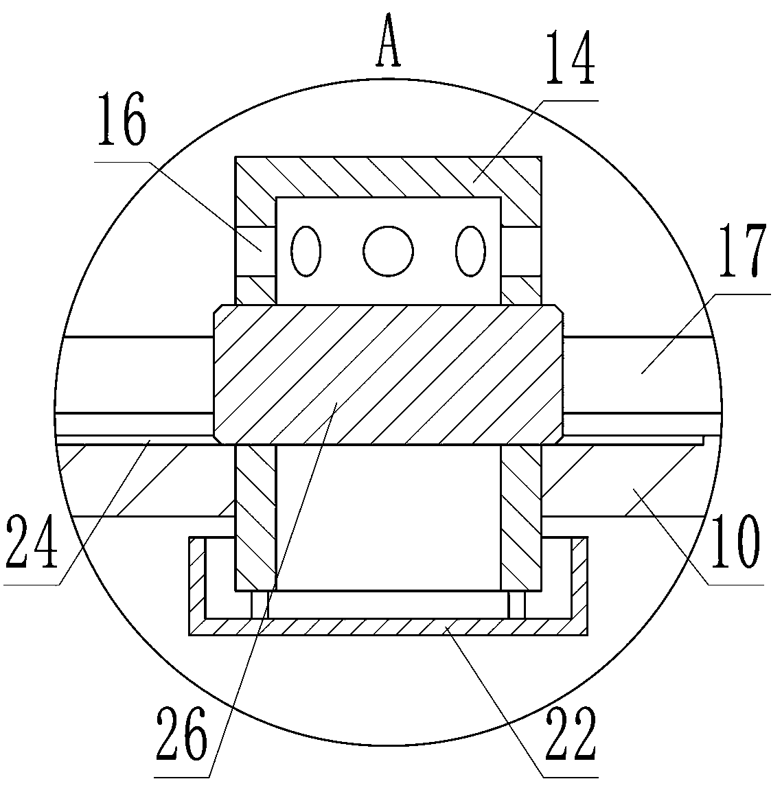 Stable chemical vapor stream generating device