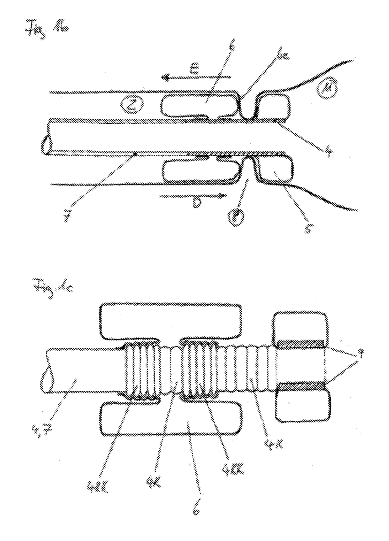 Bypass device for the transpyloric conducting of gastric content into or through the duodenum, and applicator for putting same in place