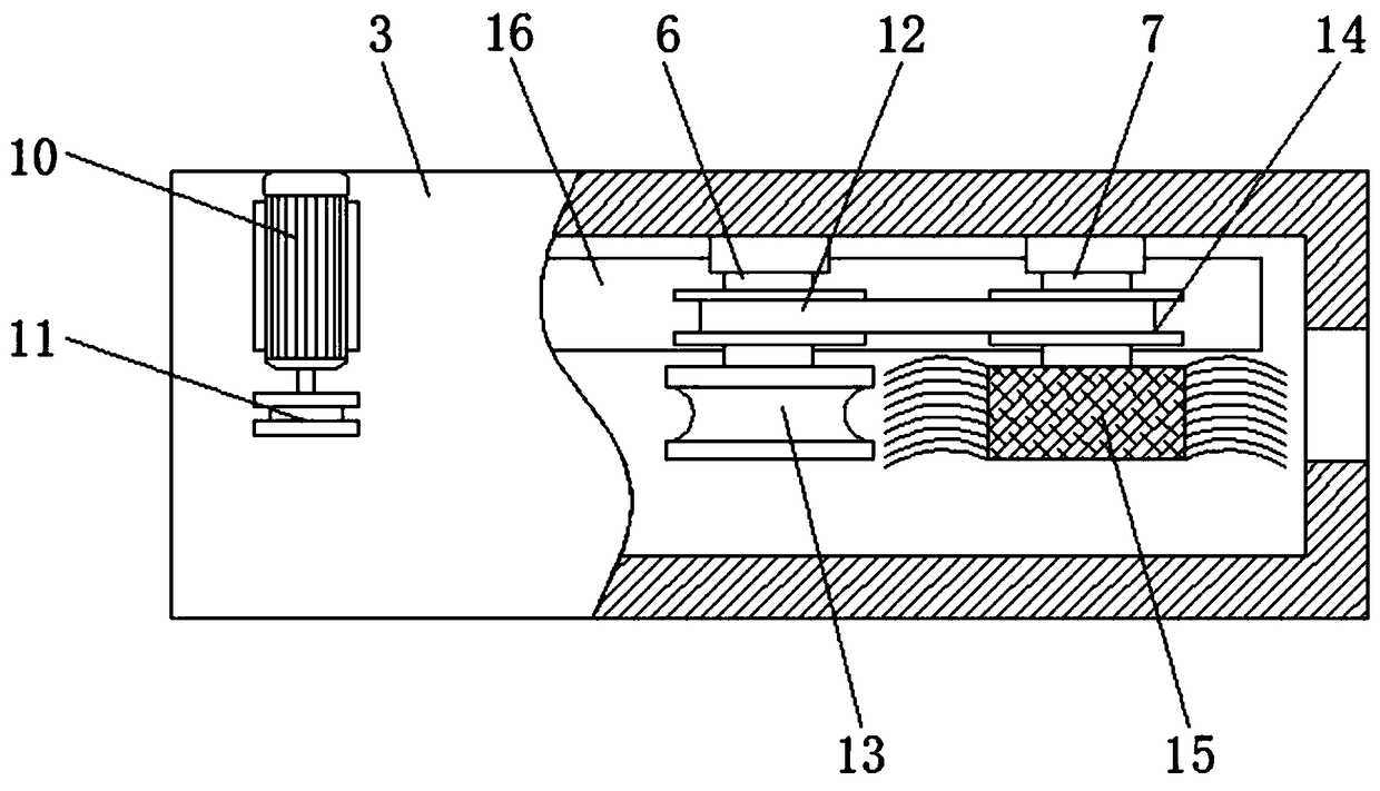 Building steel calendering mechanism