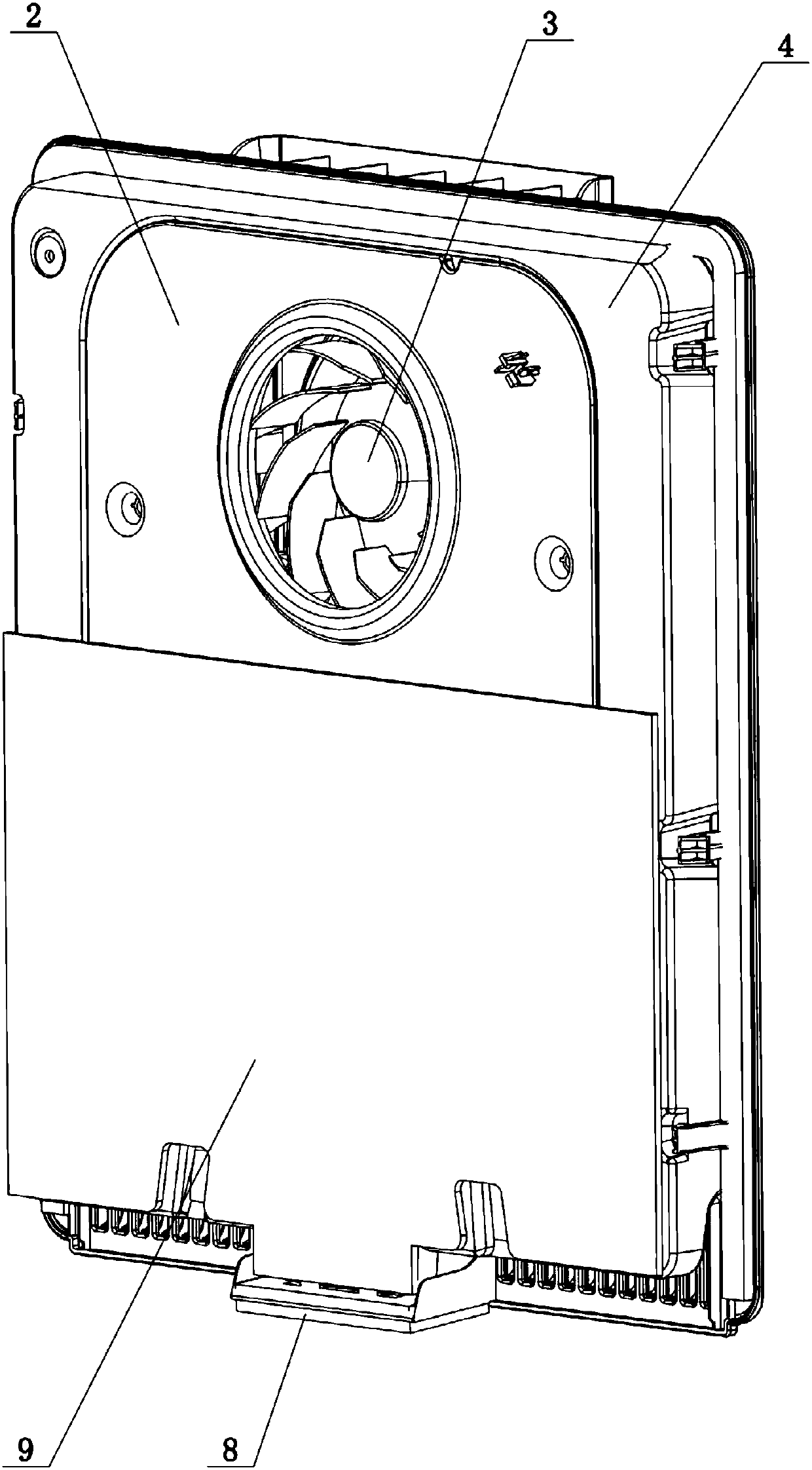 Refrigerator frozen air duct assembly and refrigerator