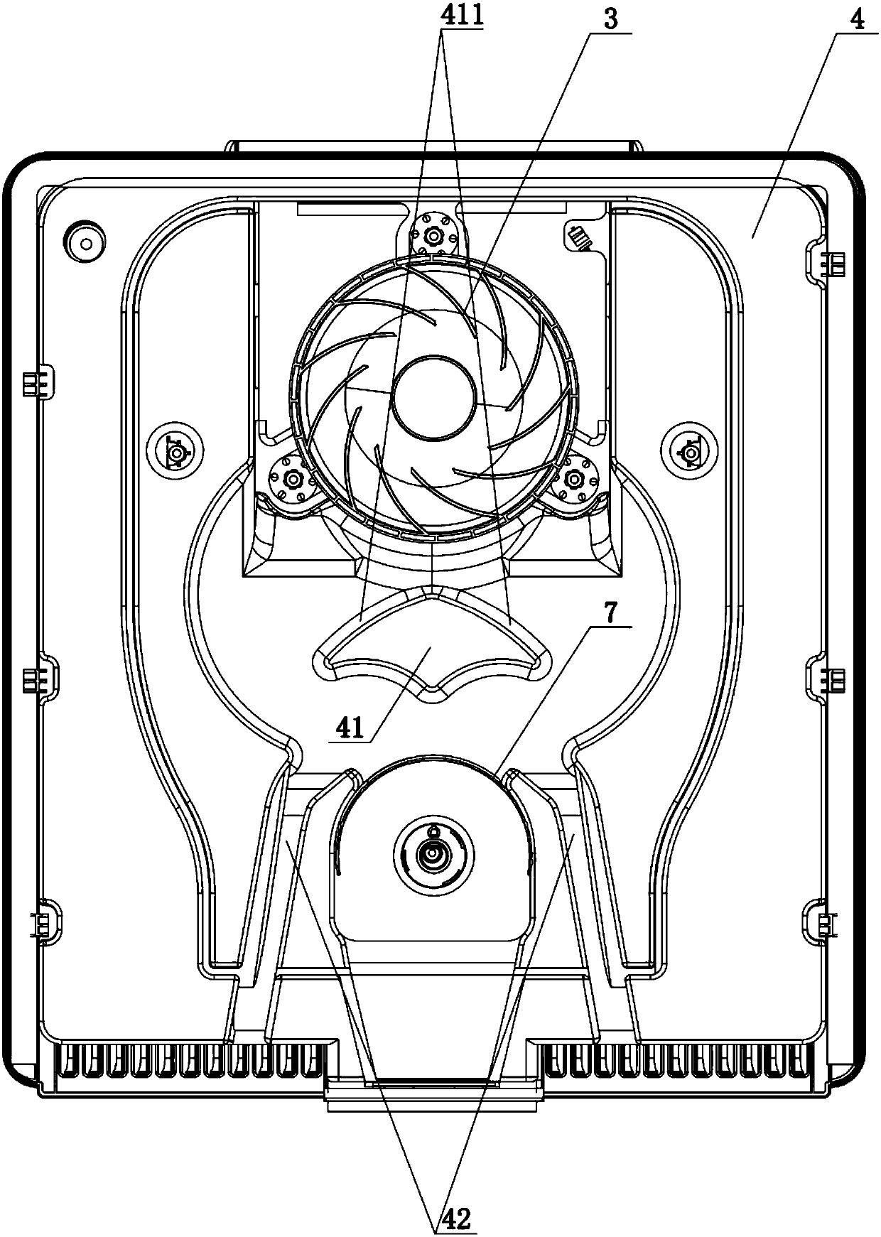 Refrigerator frozen air duct assembly and refrigerator