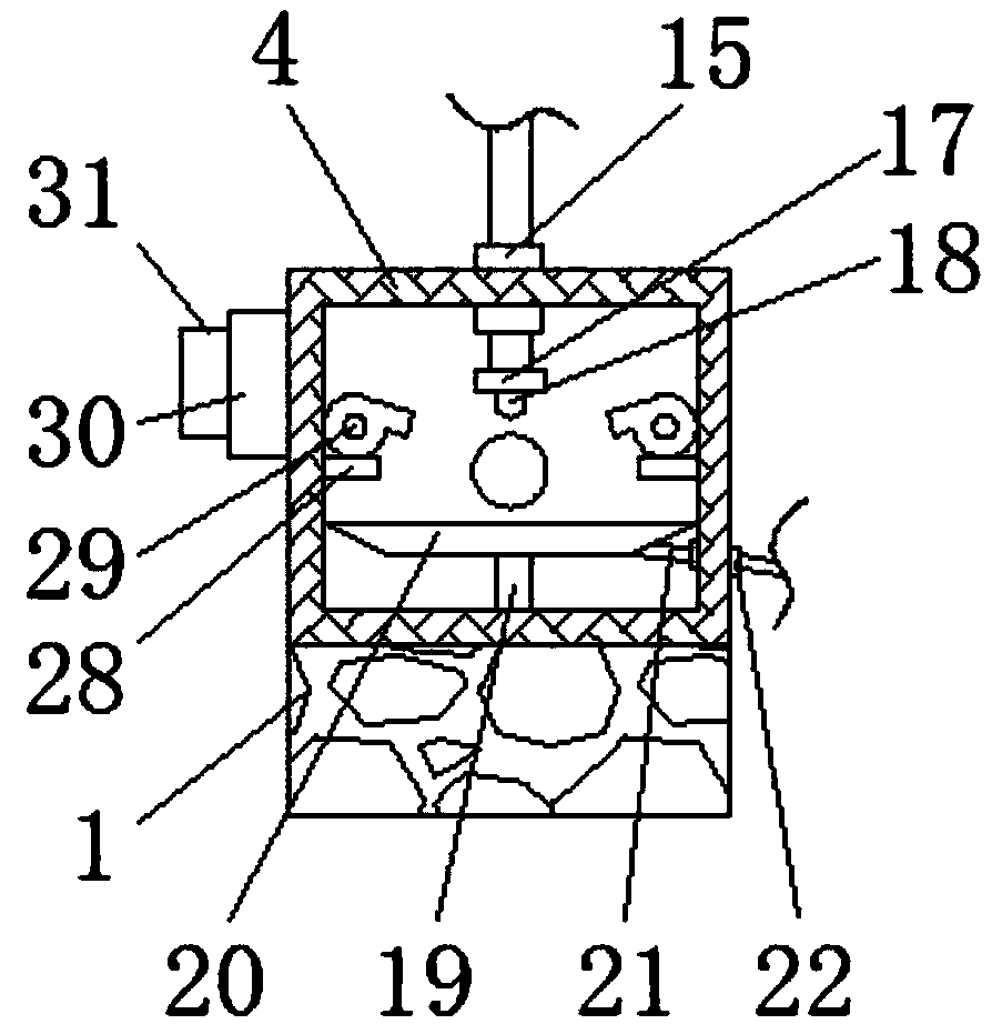 Annealing device of medium wire drawing machine