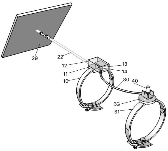 Self-power-generation intelligent decorative lamp for landscape tree