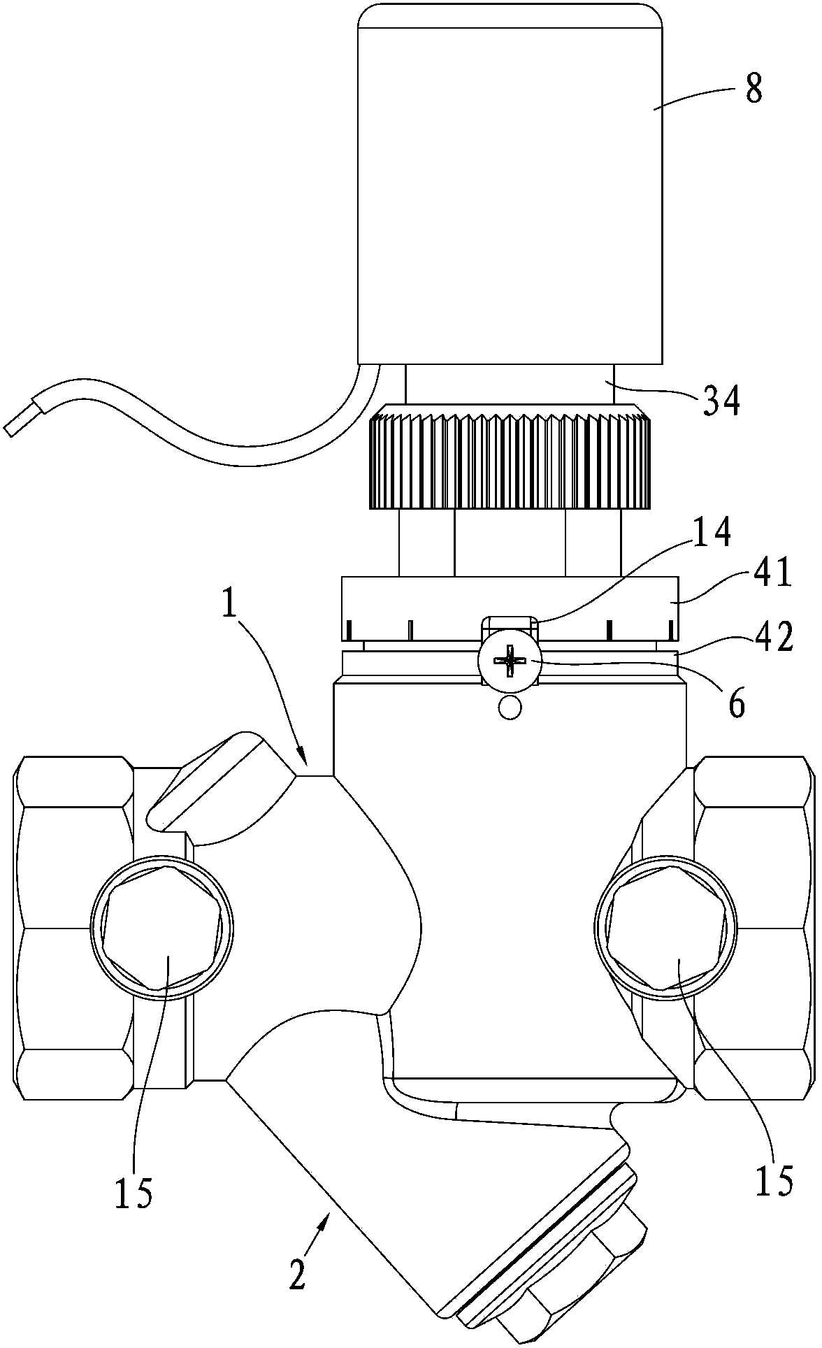 Dynamic balance electric control valve