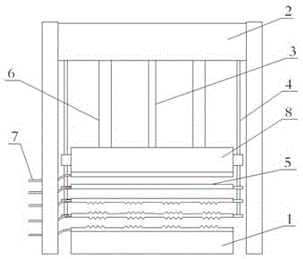 Brown mattress thermoforming method and device