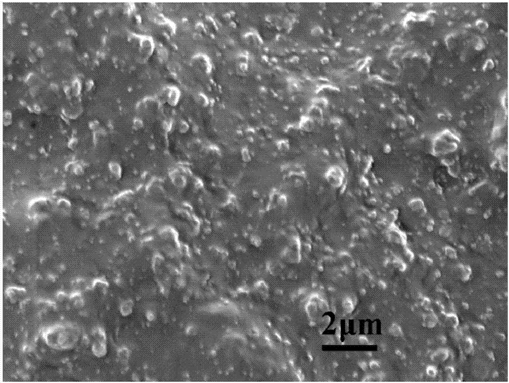 Inorganic-organic composite flexible high-k thin film and preparing method thereof