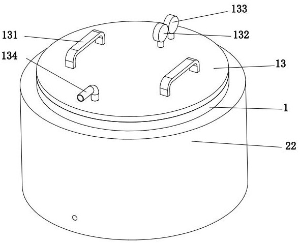 A tire curing device