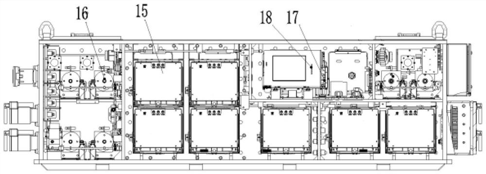 Double-voltage continuous acquisition combined feed switch