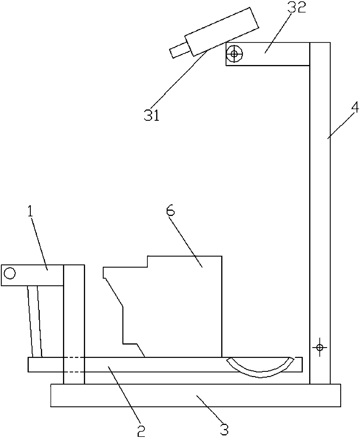 An automatic pouring machine